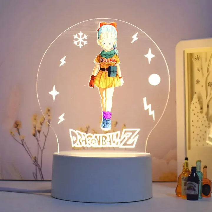 Dragon Ball Z 3D LED Night Light – Goku Lamp