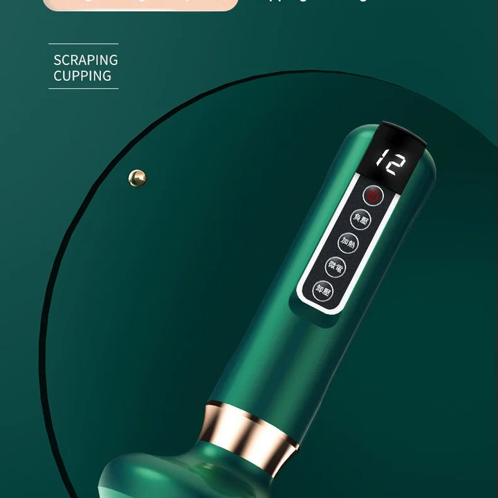 Electric Heat & Vacuum Massager