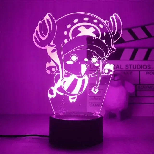 One Piece 3D LED Lamp