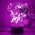 One Piece 3D LED Lamp