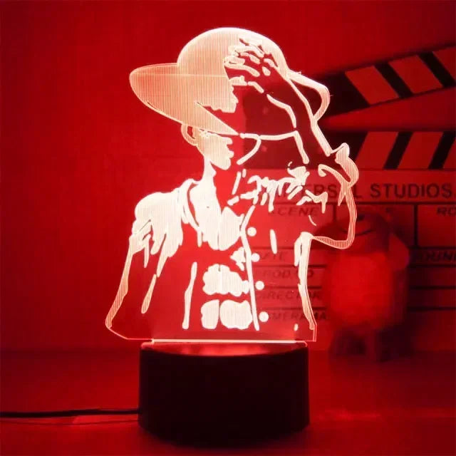 One Piece 3D LED Lamp