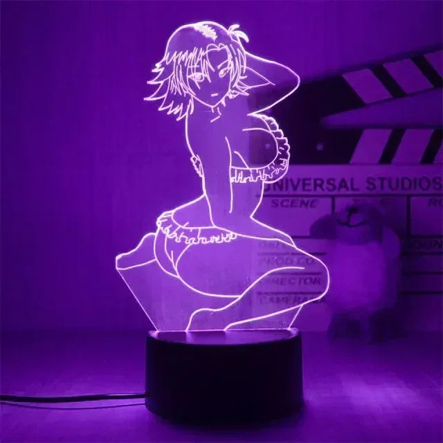One Piece 3D LED Lamp