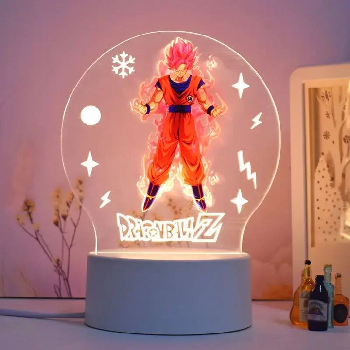 Dragon Ball Z 3D LED Night Light – Goku Lamp