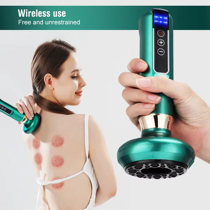 Electric Heat & Vacuum Massager