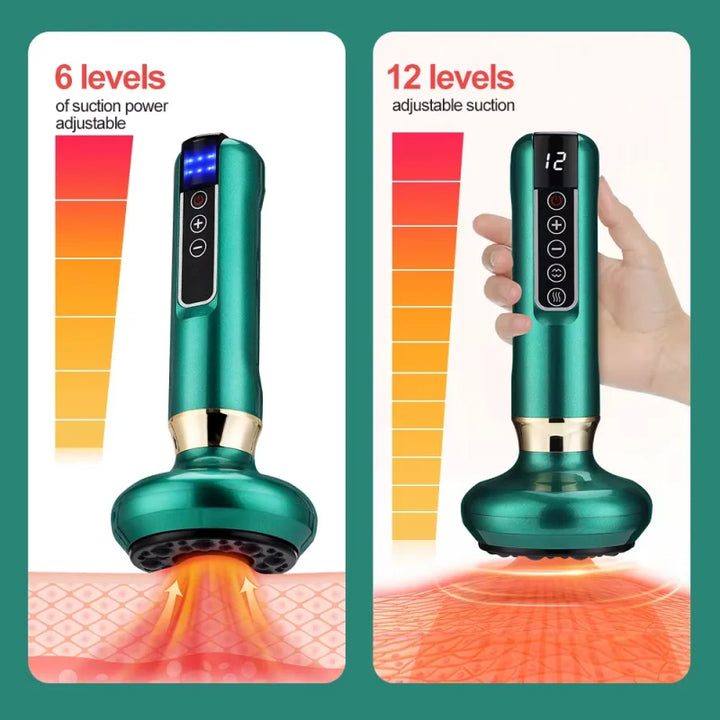 Electric Heat & Vacuum Massager