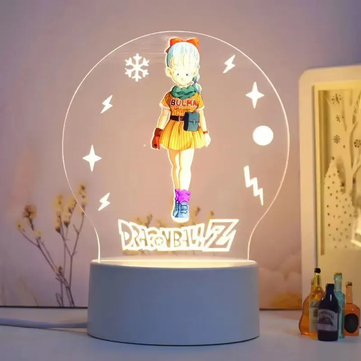 Dragon Ball Z 3D LED Night Light – Goku Lamp