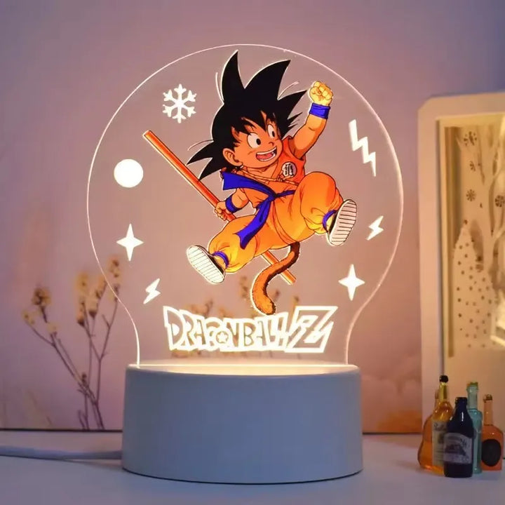 Dragon Ball Z 3D LED Night Light – Goku Lamp