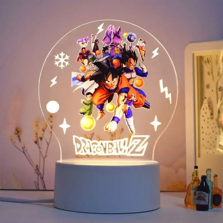 Dragon Ball Z 3D LED Night Light – Goku Lamp