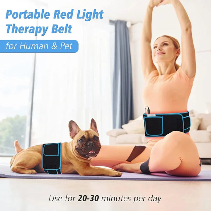LED Therapy Belt – Pain Relief & Slimming + Goggles
