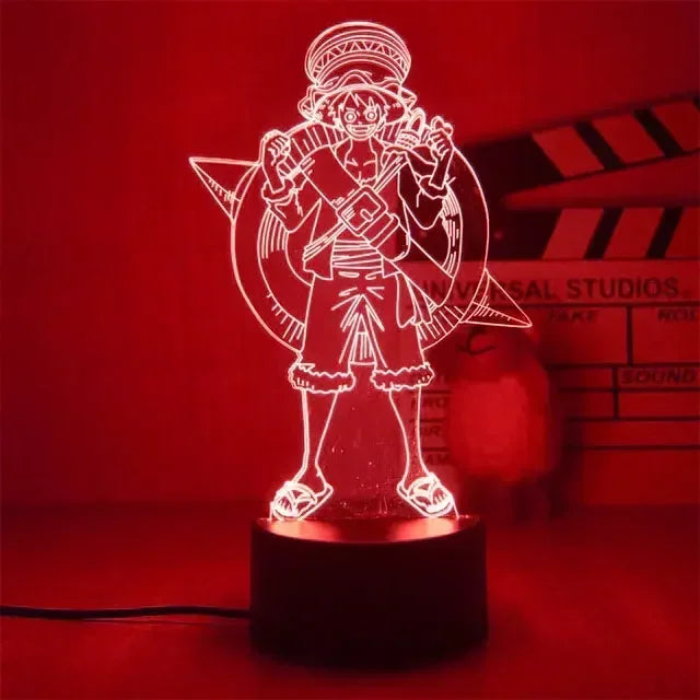 One Piece 3D LED Lamp