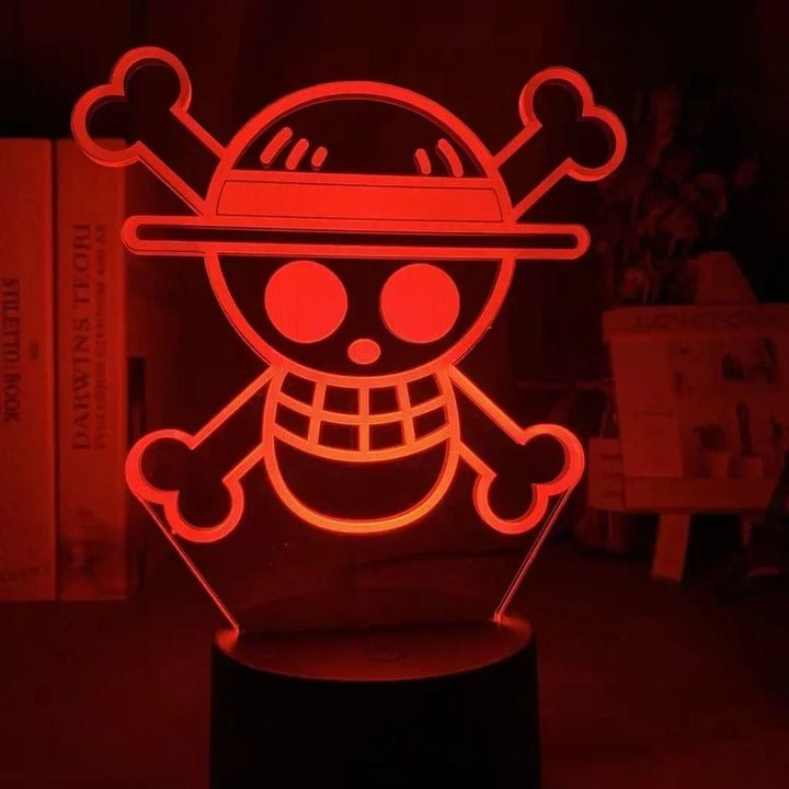 One Piece 3D LED Lamp