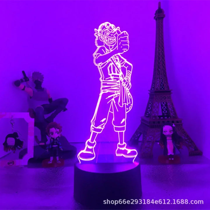 One Piece 3D LED Lamp