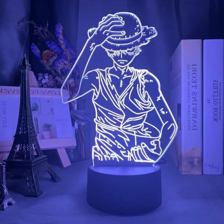 One Piece 3D LED Lamp