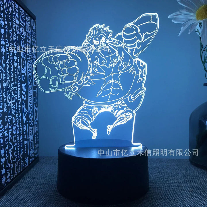 One Piece 3D LED Lamp